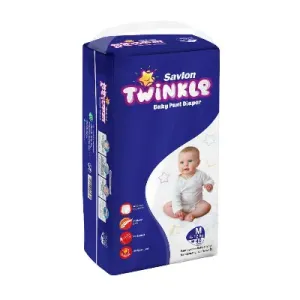 Savlon Twinkle Baby Pant Diaper M 6-12 kg 40 pcs